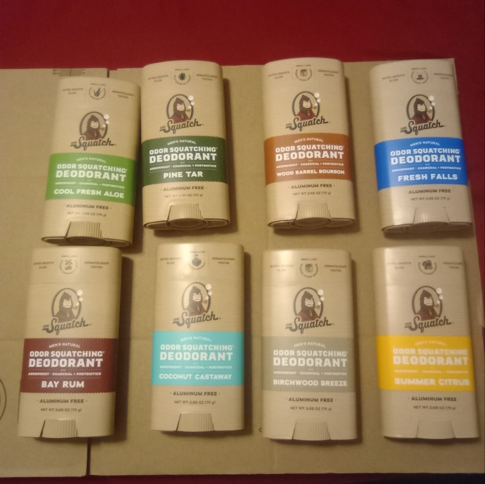 Dr. Squatch Deodorant for Men NWT